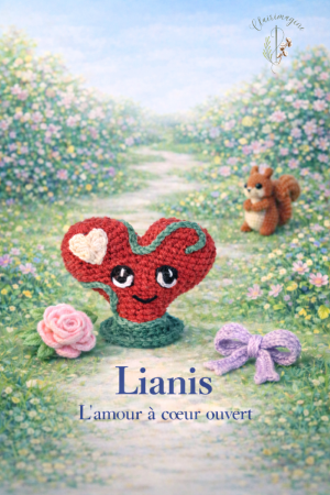 Couverture du livre Lianis – L’amour à cœur ouvert, conte poétique sur les différentes façons d’aimer – univers Clairimagine.